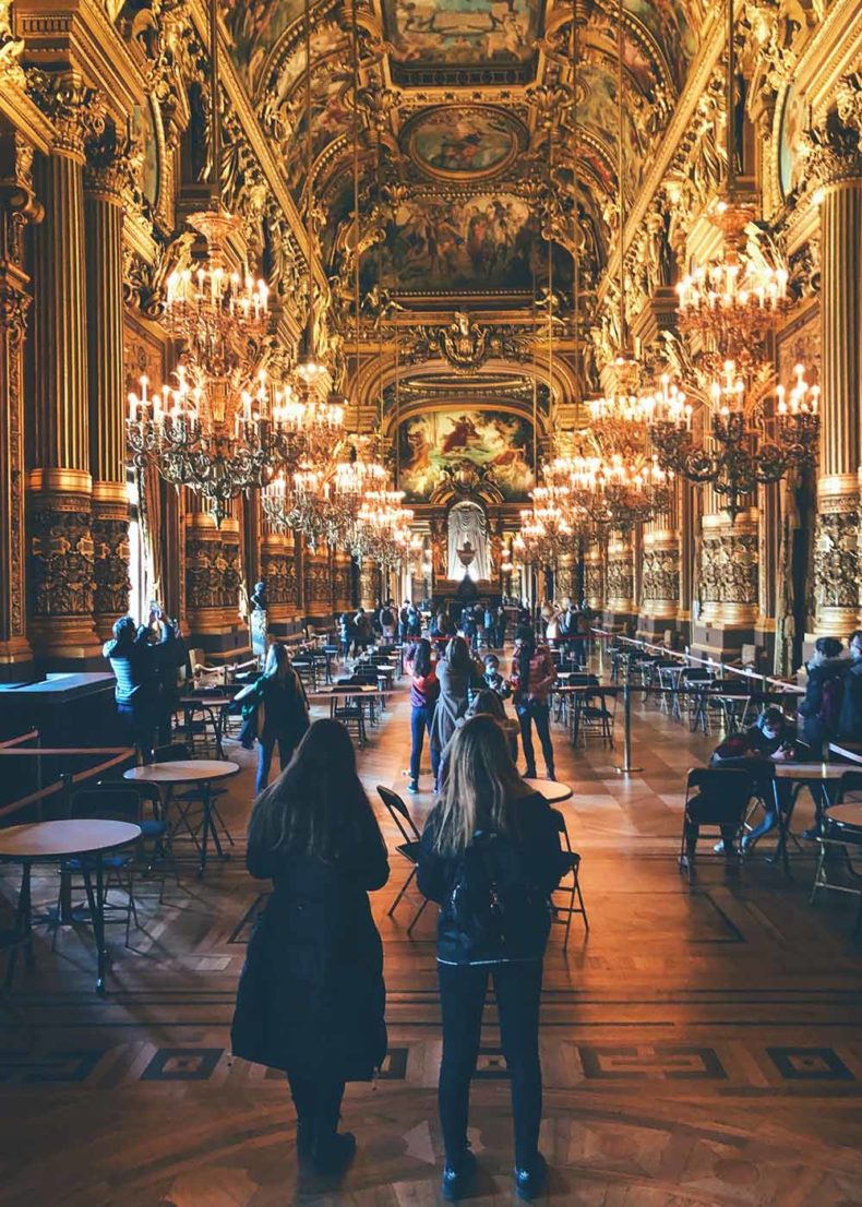A remarkable architectural masterpiece - Palais Garnier opera house