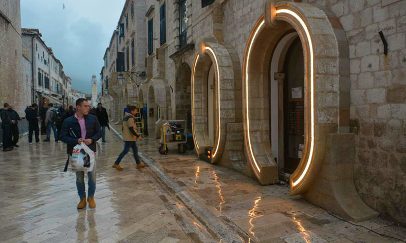 Promenada Placa in the Dubrovnik Old City