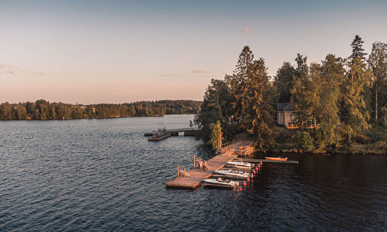 Spend time out off Tampere City and enjoy nature on the Viikinsaari Island