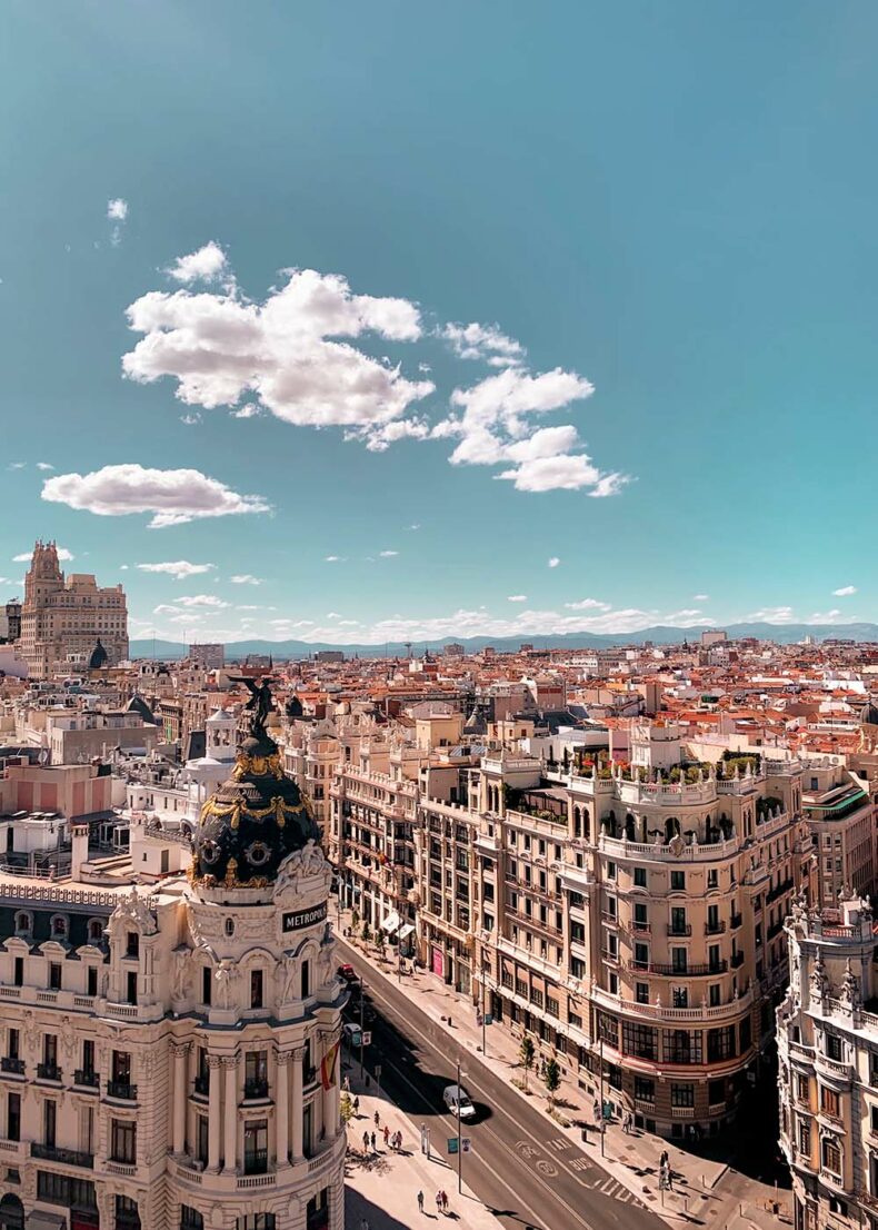 Catch the summer feeling during the winter time in Madrid