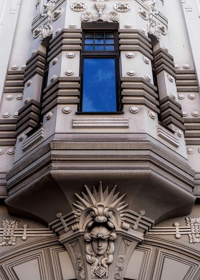 Riga has been called the metropolis of Art Nouveau-style