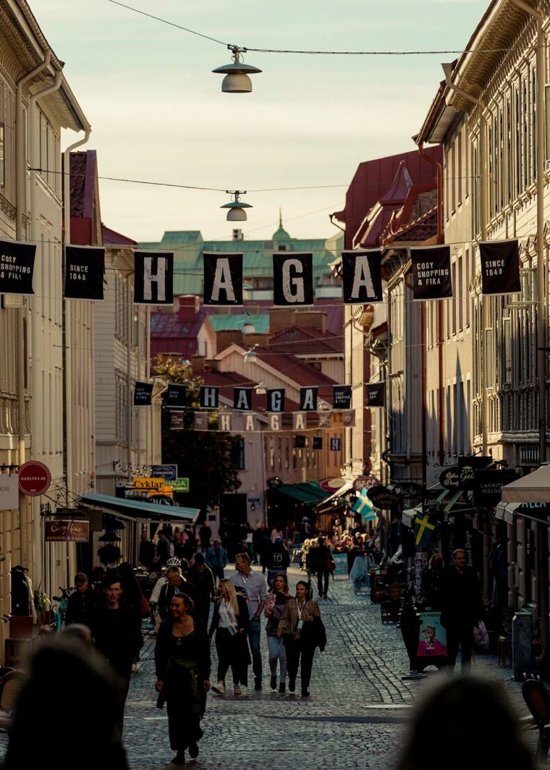 Haga is the best district to search for local designer treasures and enjoy a fika