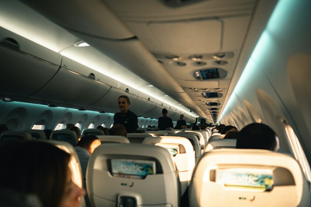 airBaltic flight