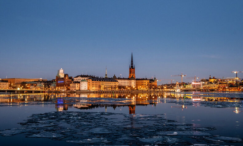 Catch some magnificent scenery on boat cruises in Sweden in the winter season