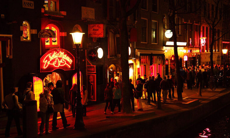 For something spicier try the red light district in Amsterdam