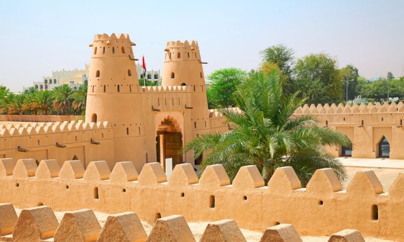 Jahili fort in Al Ain oasis, United Arab Emirates