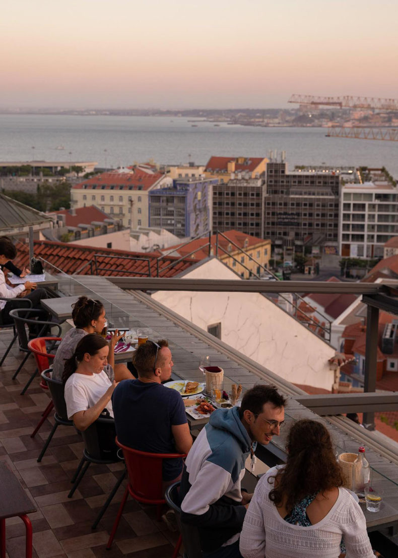 Rooftop bars & miradouros in Portugal
