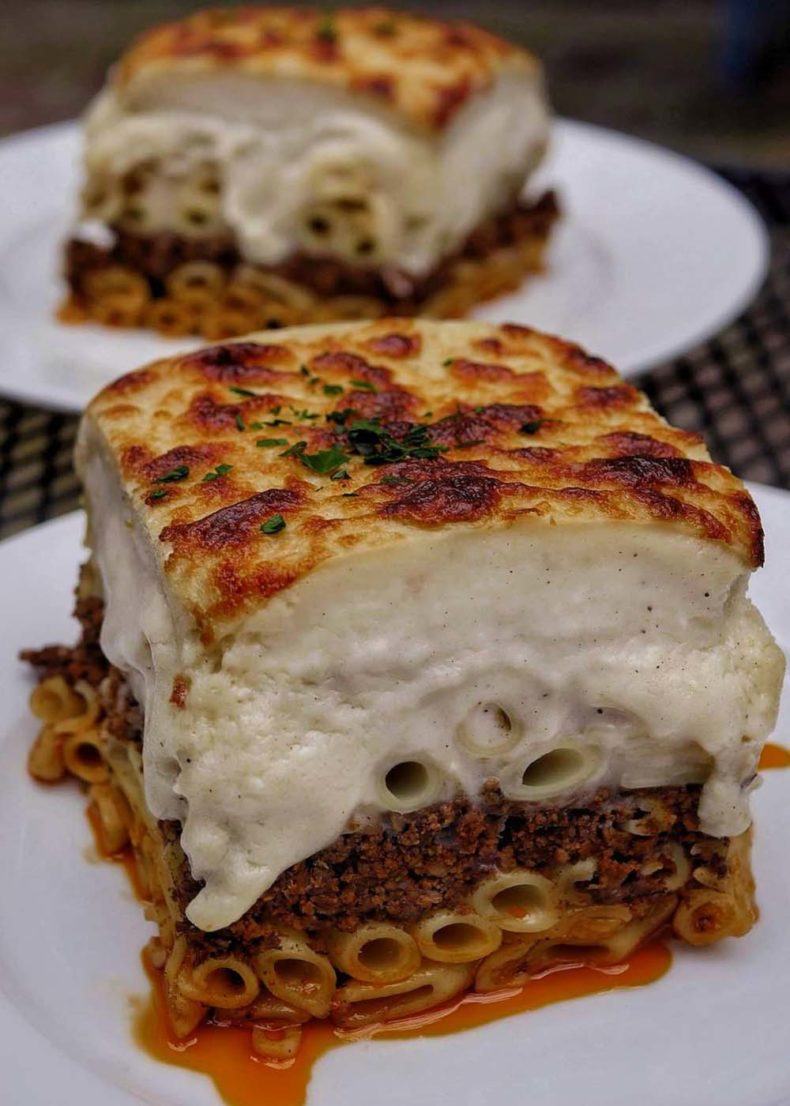 While in Greece must-have food to try is Pastitsio