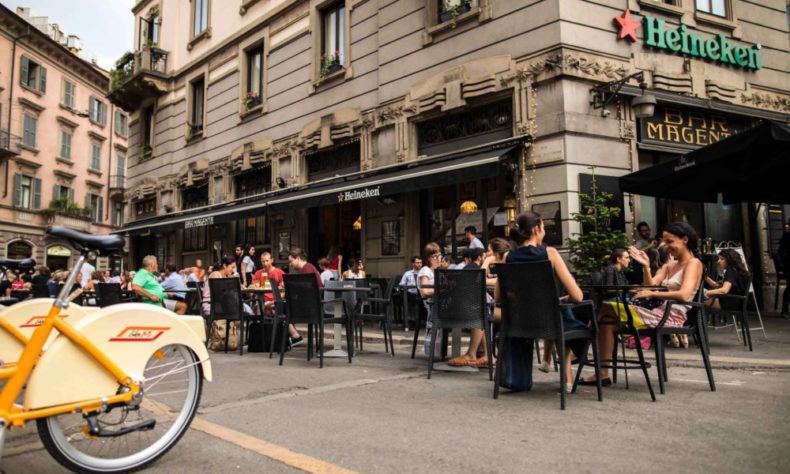 Bar Magenta - one of the traditional bars in Milan 