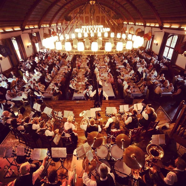 In Munich, visit Hofbräuhaus - the most famous beer cellar in the world