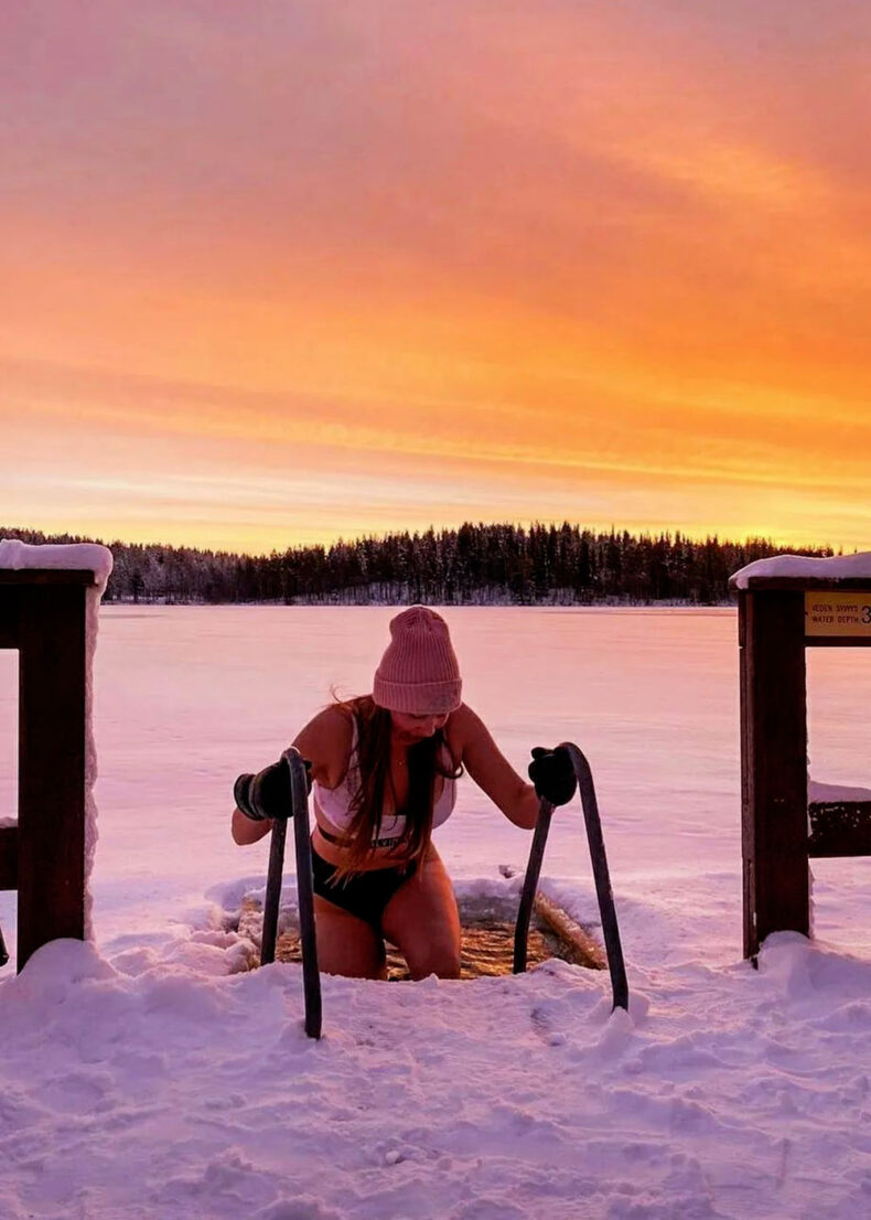 If you dare to try what most Finnish to - try ice hole swimming