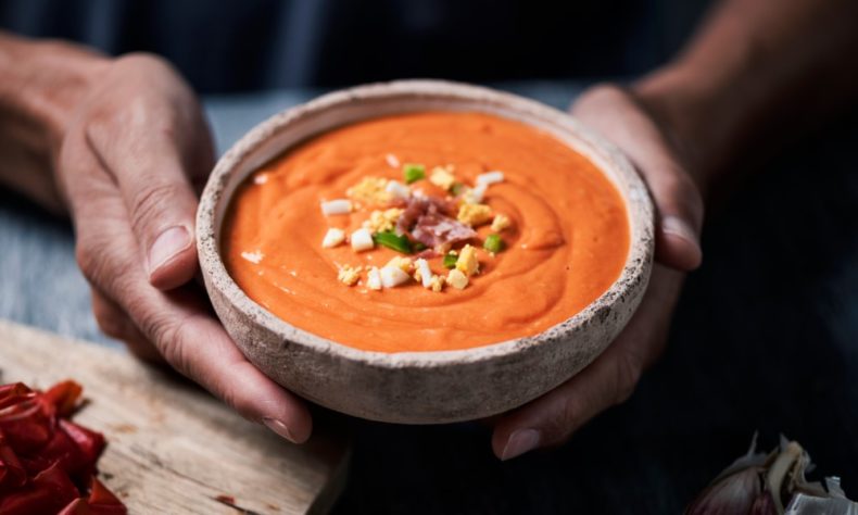 On hot Spanish days, try Salmorejo soup