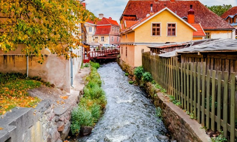 Visit Kuldīga in autumn