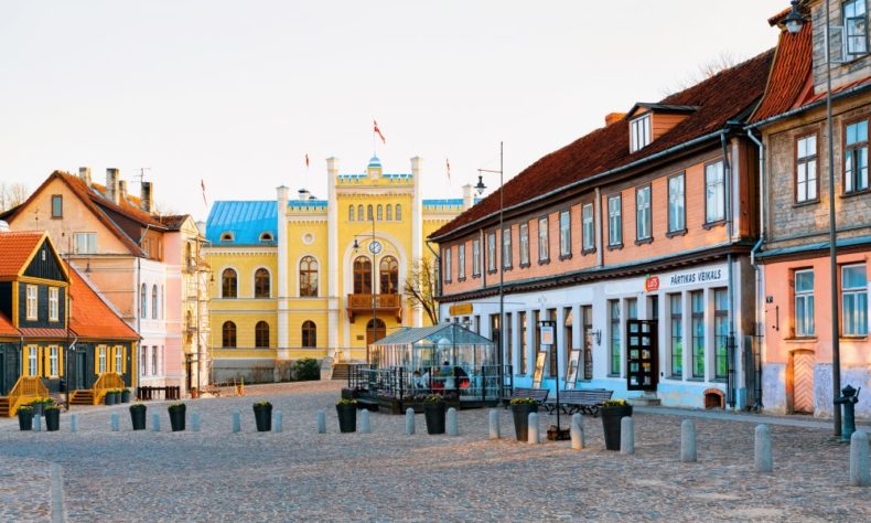 Kuldīga's old town