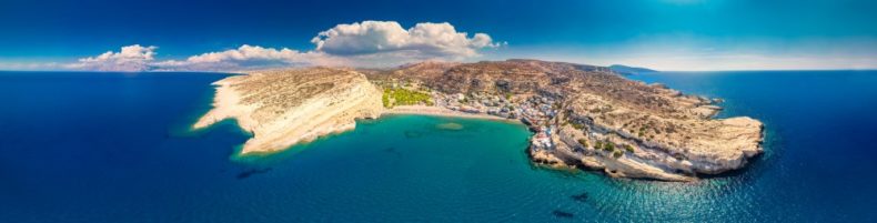 Crete from above