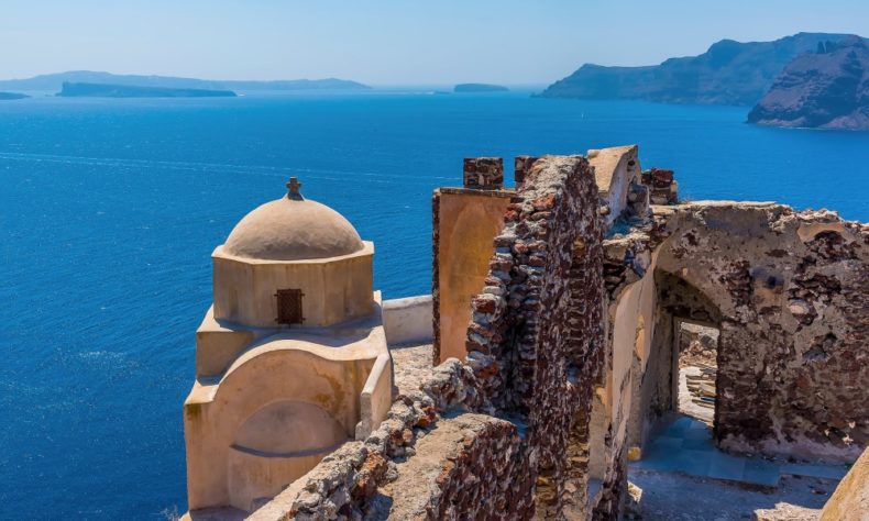 Santorini Oia Castle