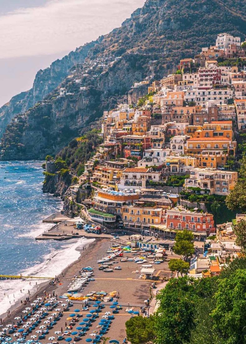 Positano - the most popular and picturesque place on the Amalfi Coast