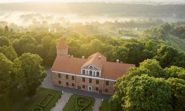 Raudondvaris Manor is the monument of the beginning of Renaissance architecture in Lithuania