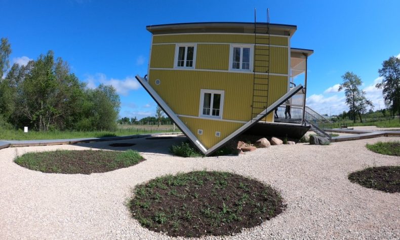The Upside Down House is an adventure for the whole family