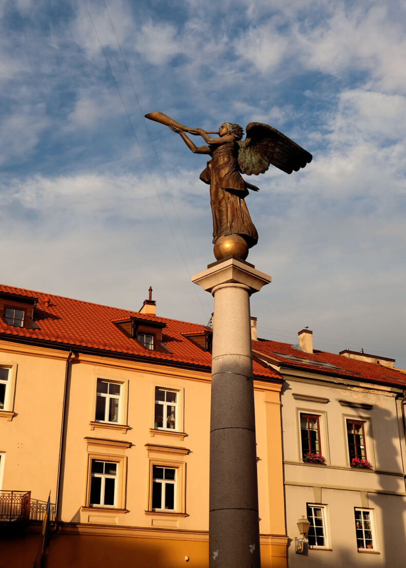 Angel of Užupis - the Guardian of the District