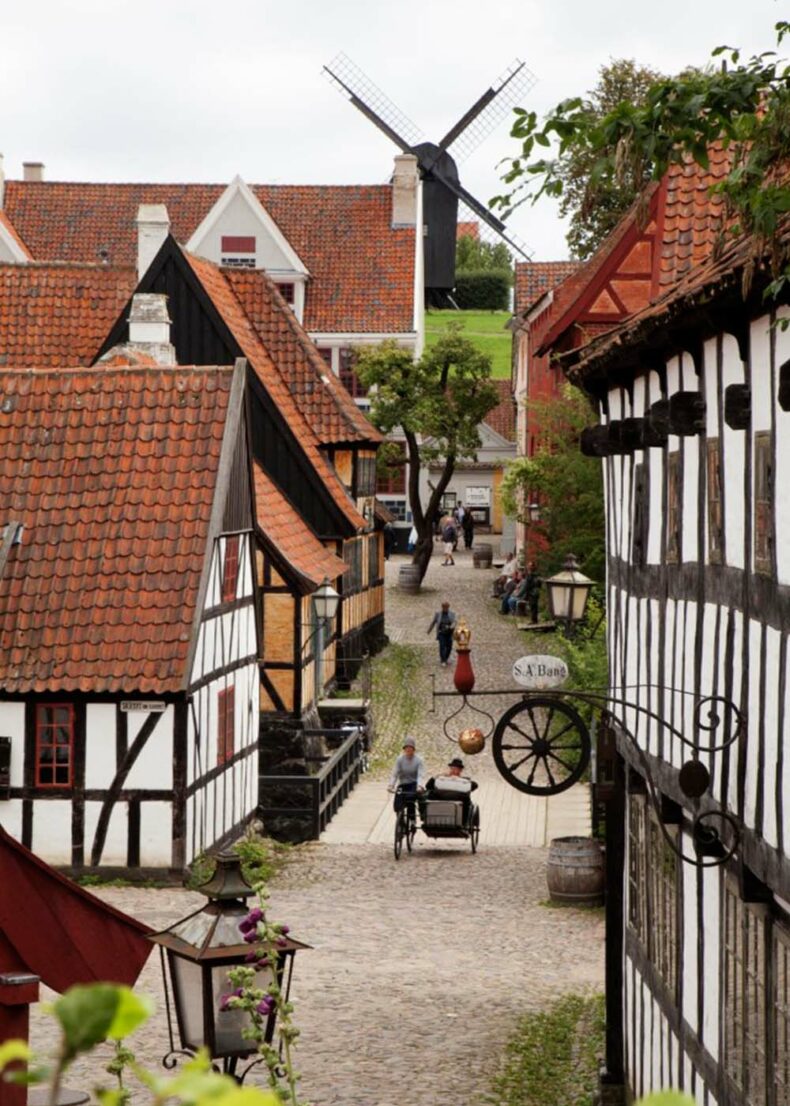 Den Gamle By, an interactive, open-air museum about life in the olden days