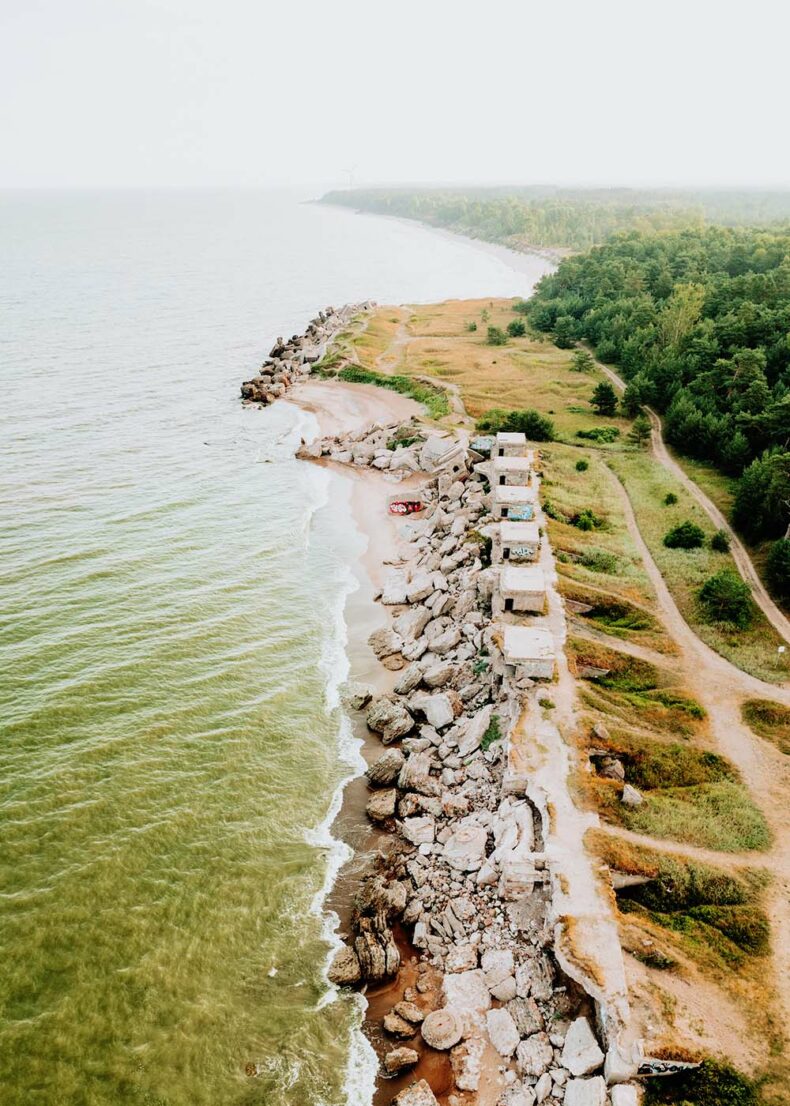 Karosta (War Port) is situated at the northern end of Liepāja
