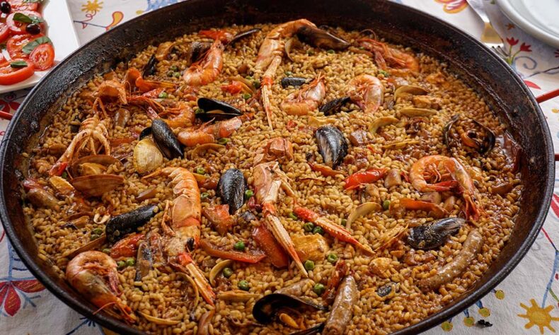 Try paella in Valencia, this is the birthplace of Spain’s most famous dish