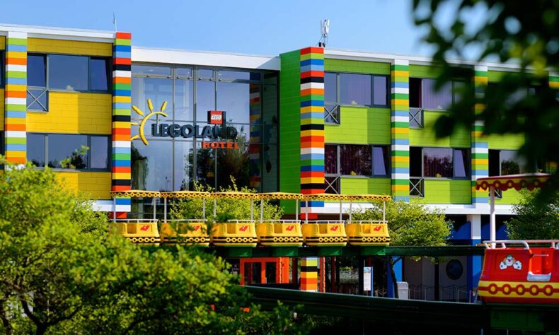 While in Billund, enjoy your stay in awesome LEGO-themed rooms at Hotel LEGOLAND