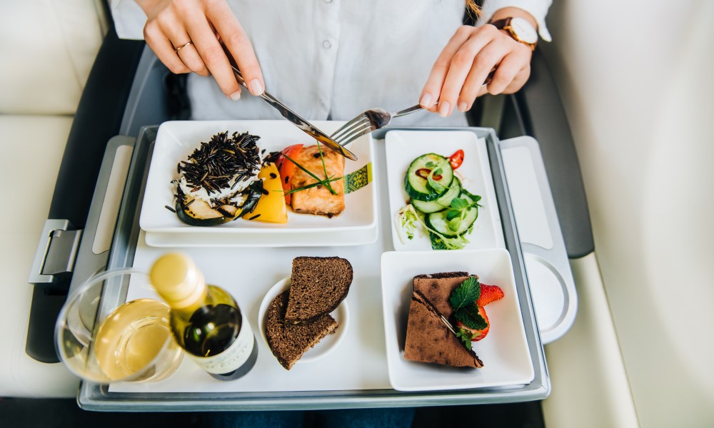 Fine Dining Above The Clouds - Airbaltic Blog