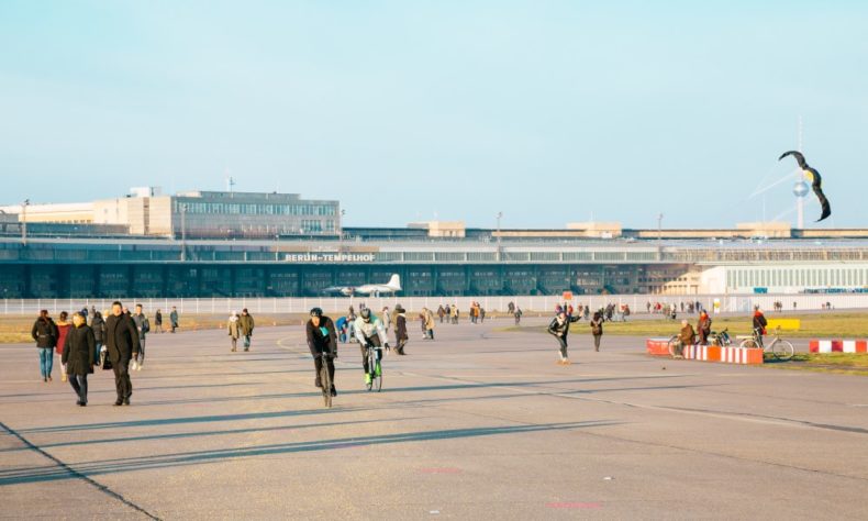 While in Berlin, go for an unusual experience visiting Tempelhof airfield