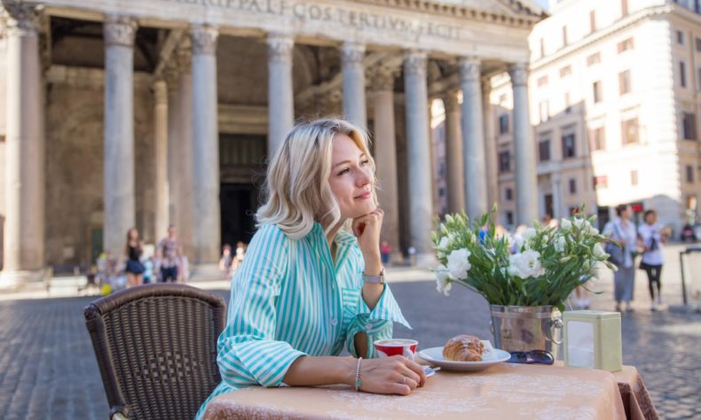 Be like Italians - drink your espresso standing at the counter