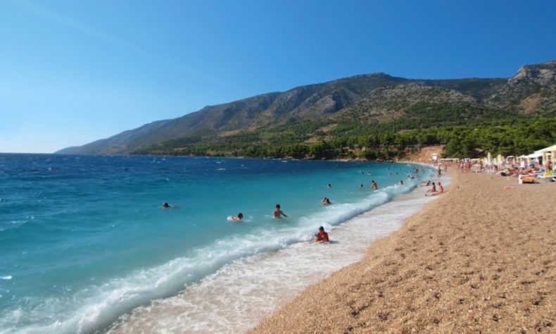 One of the best beaches in Croatia is on Brač island