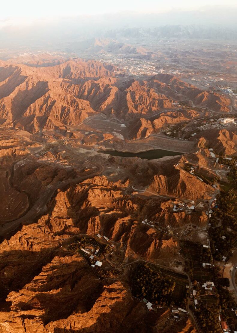 The mountain enclave of Hatta in Dubai