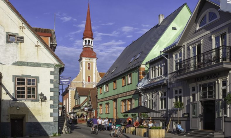 Pärnu is a picturesque stop on the Hanseatic route