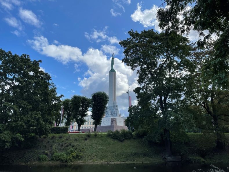 The freedom monument is considered an important symbol of the freedom, independence, and sovereignty of Latvia