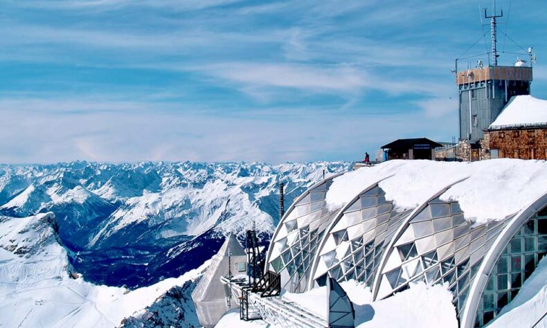 Germany’s highest mountain experience you will get at Zugspitze