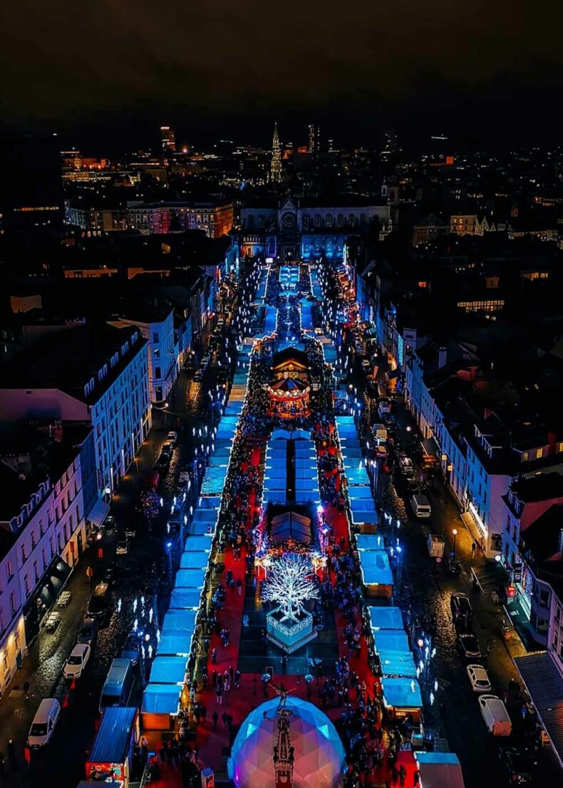 Christmas market in Brussels is named Winter Wonders