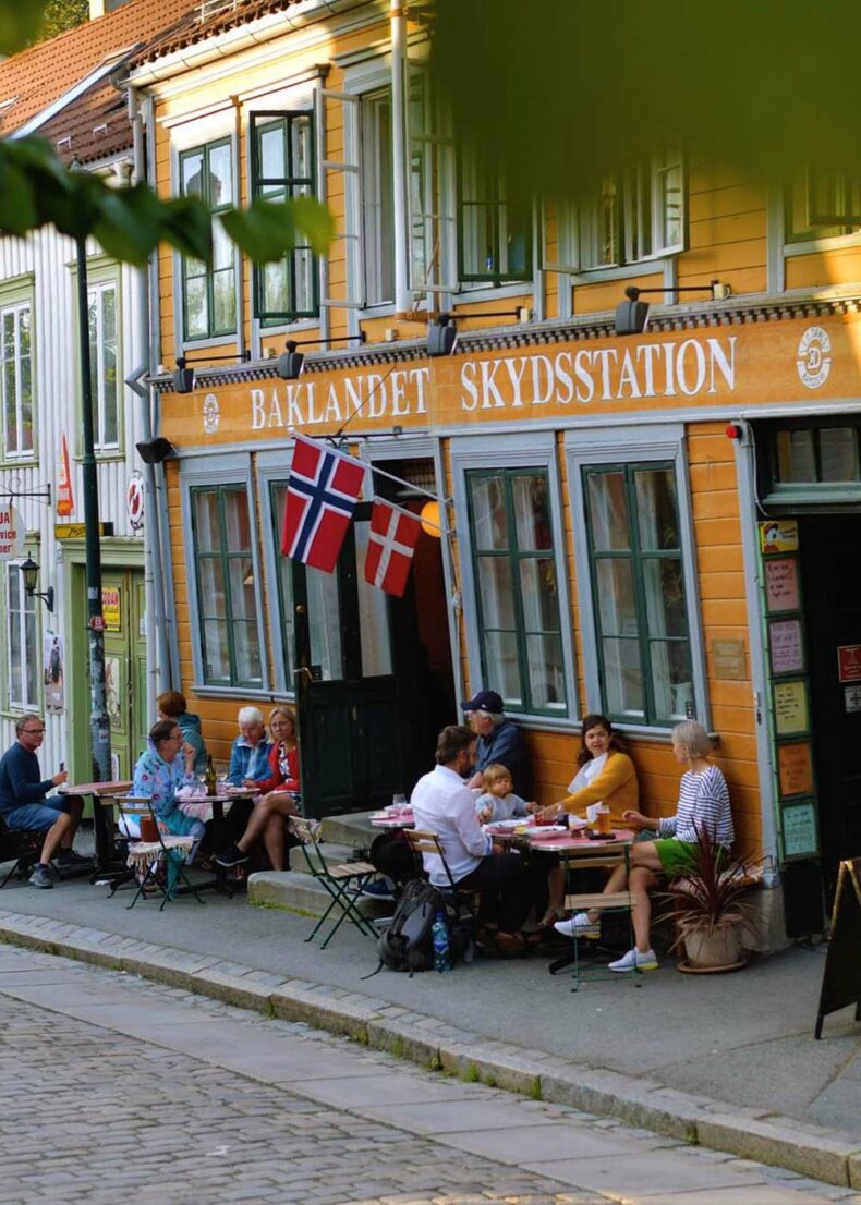 Baklandet Skysstasjon is a great way to start your culinary destination with