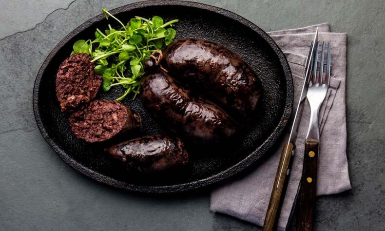 Blood sausage – verivorst is one of the main dishes in Estonia