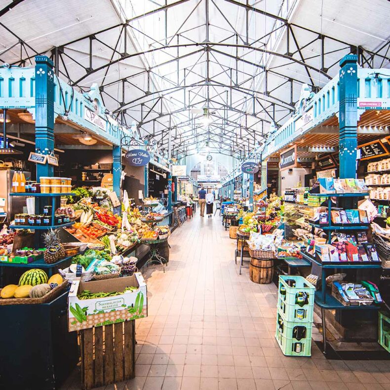 In Tampere Market Hall, you will find local food experience_