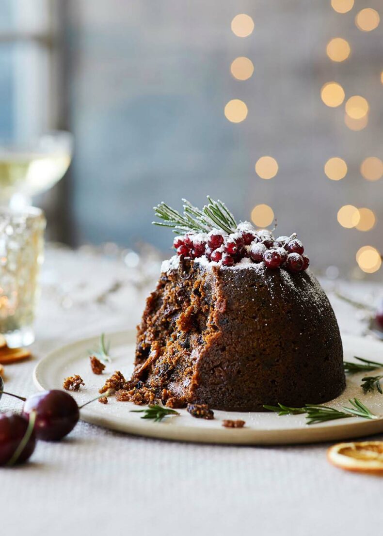 You can't imagine Christmas time in London without a pudding
