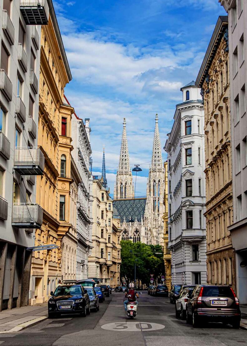 Go for a walk through Vienna - a quintessentially romantic city