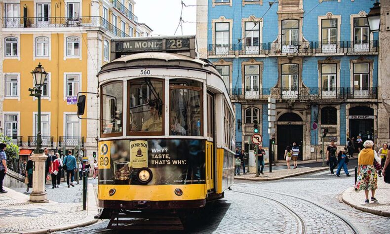 In Lisbon, visit the Alfama neighbourhood