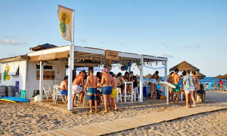 Platja de Patacona - beach club scene