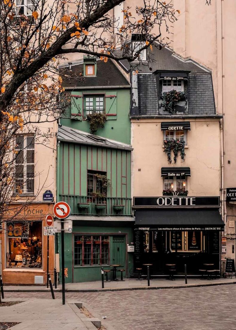 To get you in a Parisian mood visit some of cosy bistros and cafés