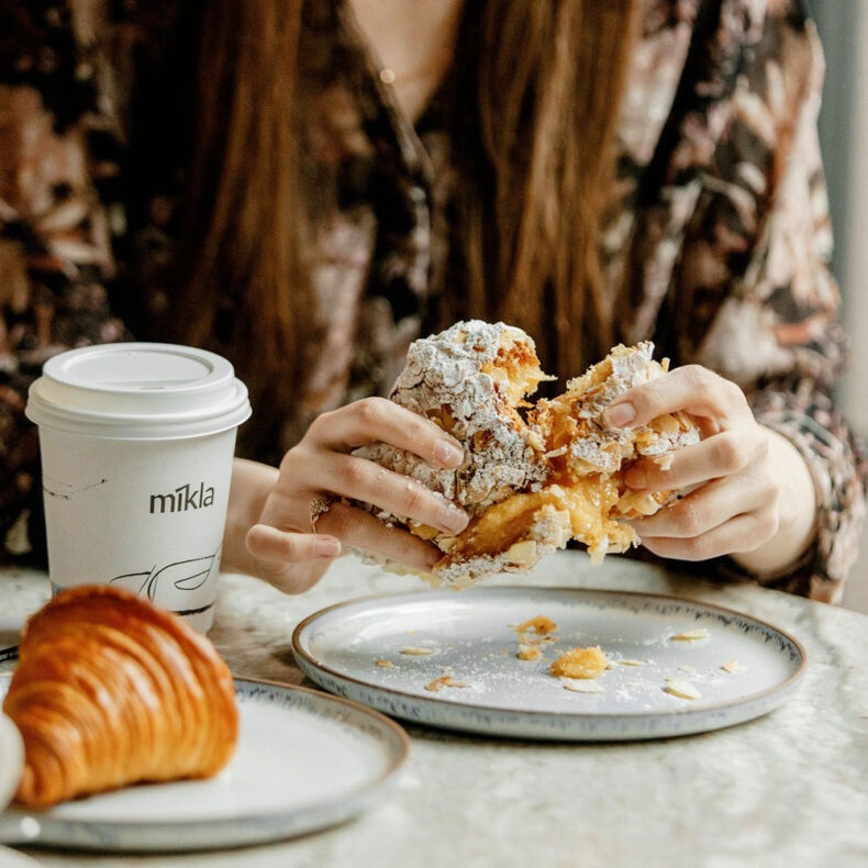 Mīkla bakery offers a variety of freshly baked pastries