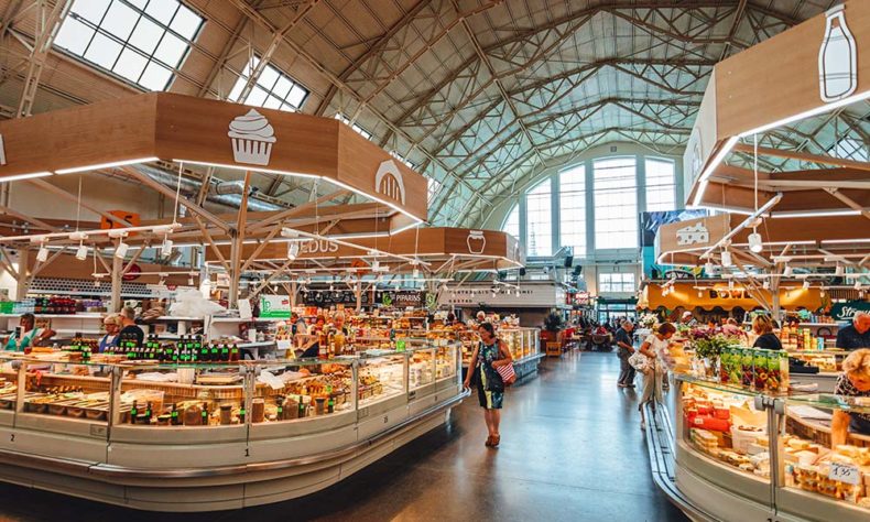 Riga Central Market Latvia