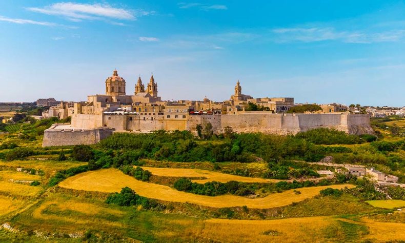 Admire ancient Mdina - medieval and Baroque architecture