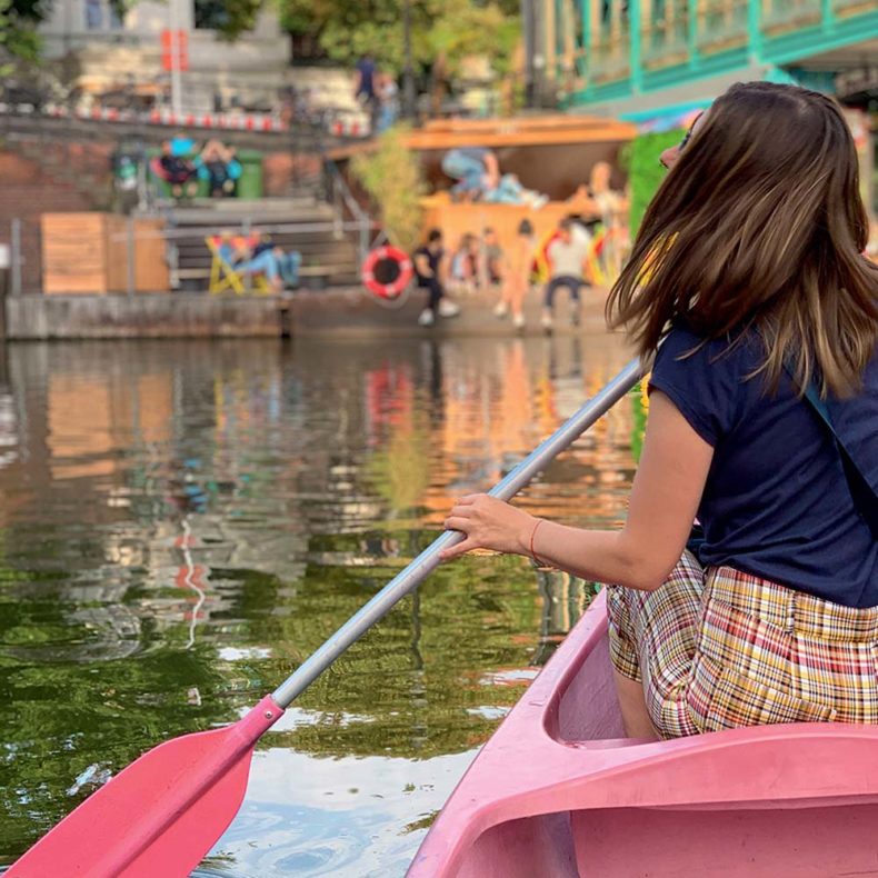 Elbe River - Paddling in Hamburg