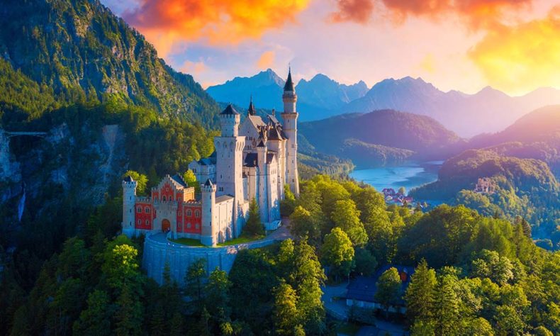 Fairytale castles - Neuschwanstein Castle